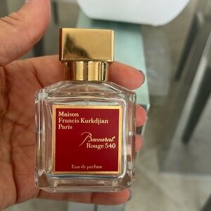 Baccarat Rouge 540 eau de parfum EMPTY bottle